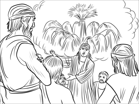 Joseph'S Dreams Coloring Page